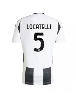 Juventus Manuel Locatelli #5 Replika Hemmakläder 2024-25 Kortärmad